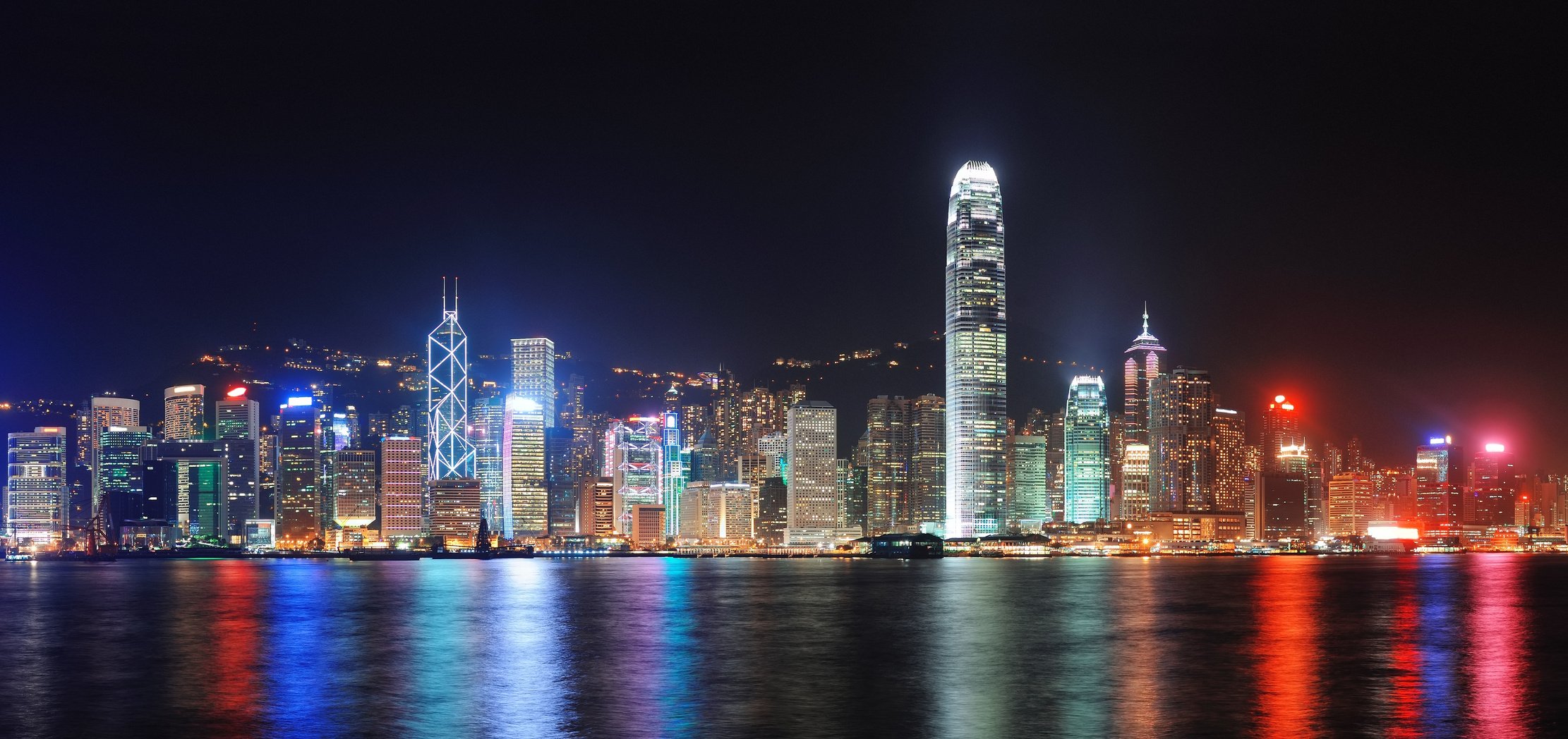 Hong Kong City Skyline